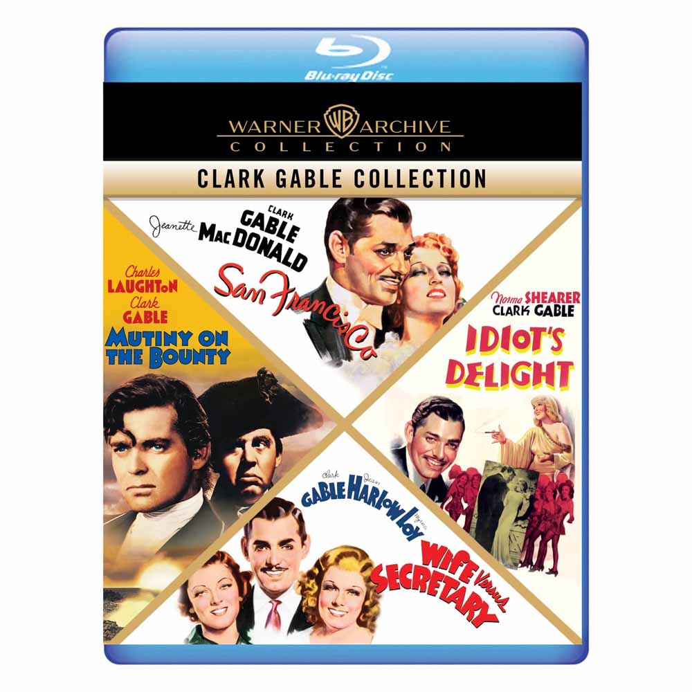 Clark Gable - 4-Film Collection Blu-Ray (US Import)