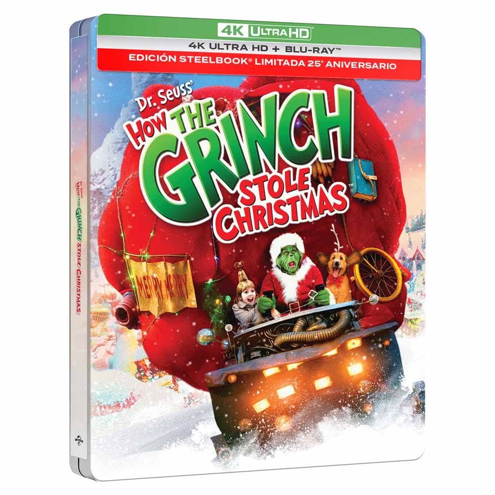 El Grinch - Edición Metálica 4K UHD + Blu-Ray