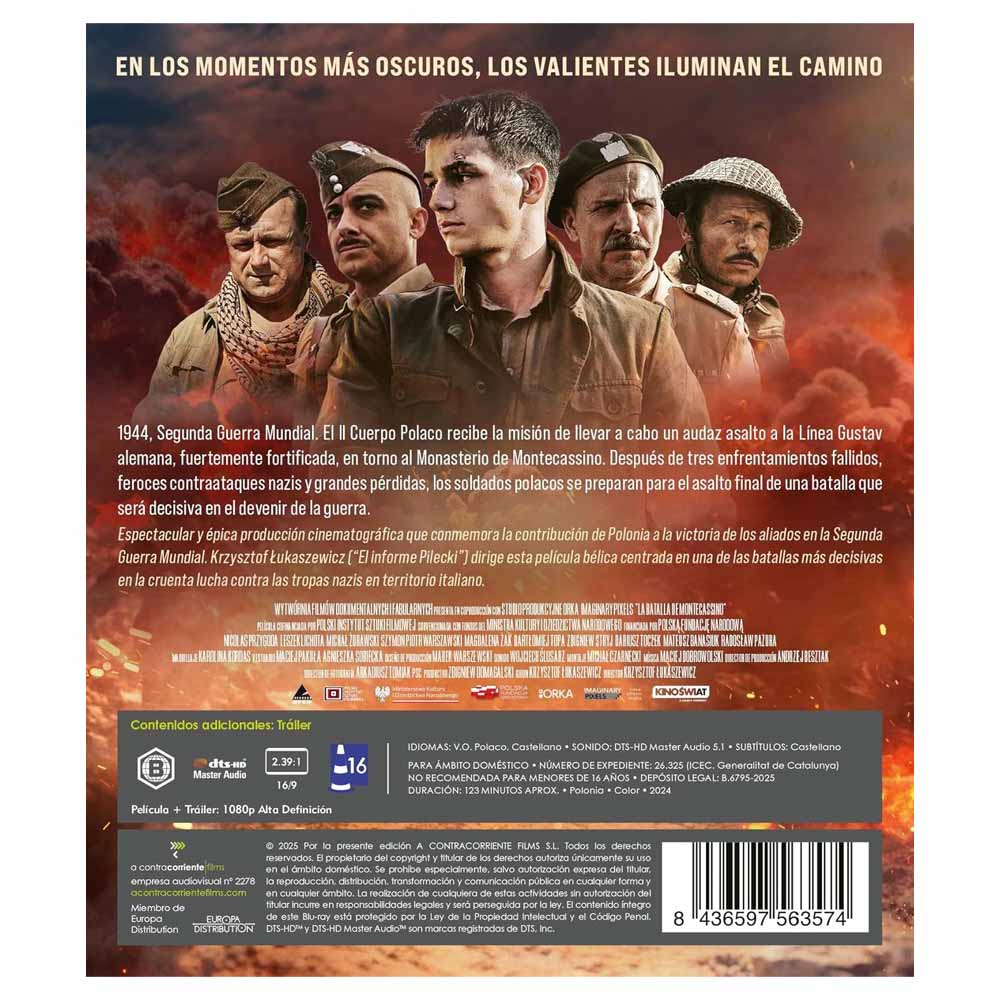 La Batalla de Montecassino Blu-Ray