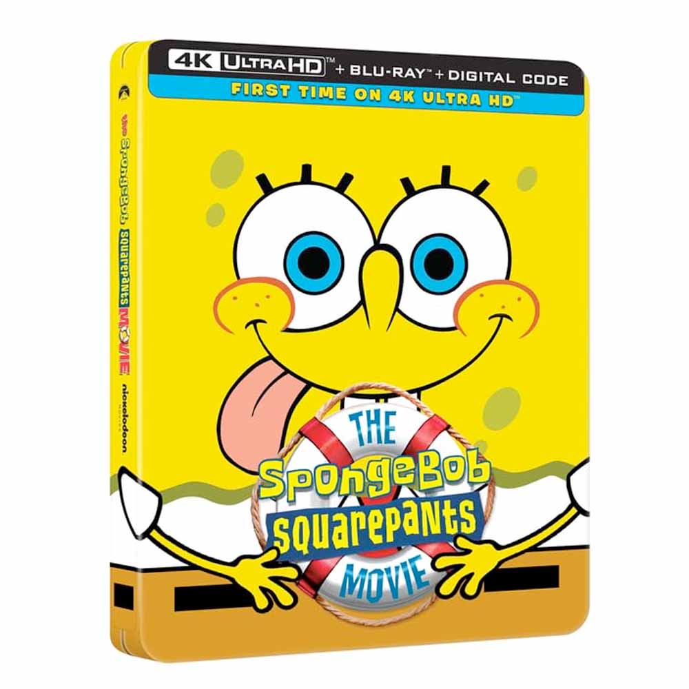 The Spongebob Squarepants Movie Steelbook 4K Blu-Ray (US Import)