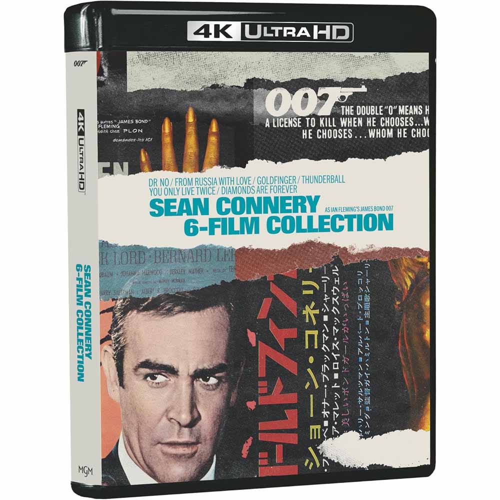 007: Sean Connery James Bond 6-Film Collection 4K UHD (UK Import)