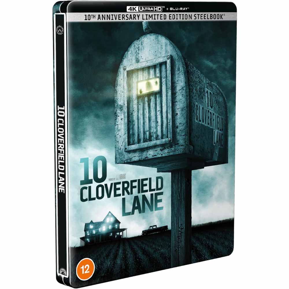 10 Cloverfield Lane (10th Anniversary Steelbook) 4K UHD + Blu-Ray (UK Import)