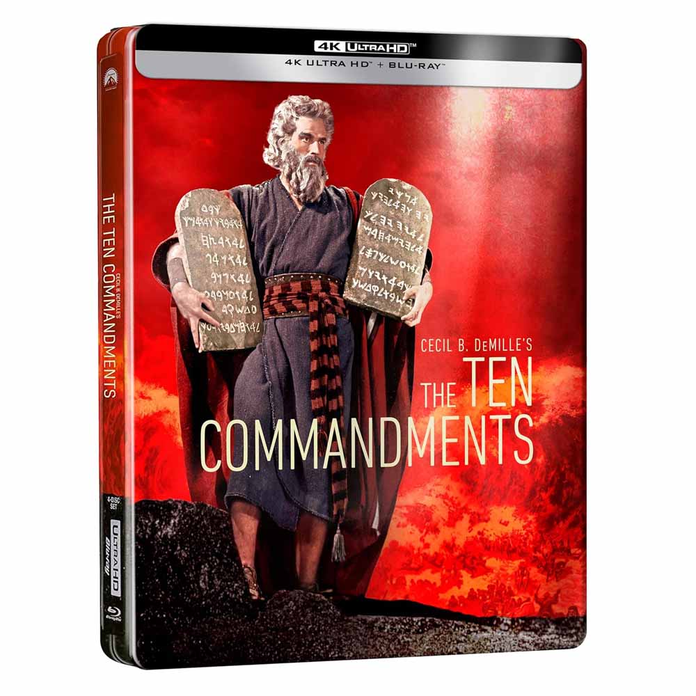 
  
  Los Diez Mandamientos - Edición Metálica 4K UHD + Blu-Ray
  
