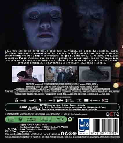 13 Exorcismos Blu-Ray - Envio dentro 24 horas
