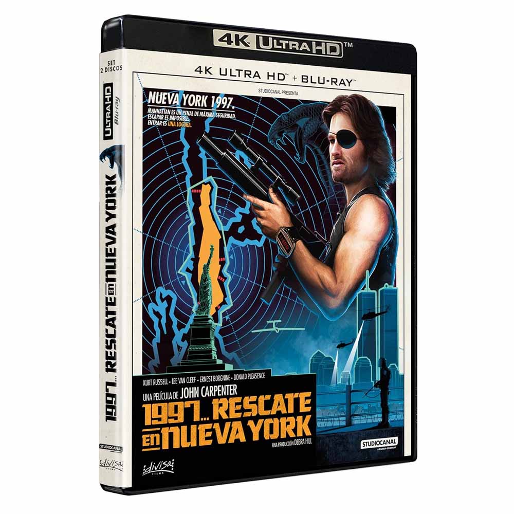 
  
  1997: Rescate en Nueva York 4K UHD + Blu-Ray
  
