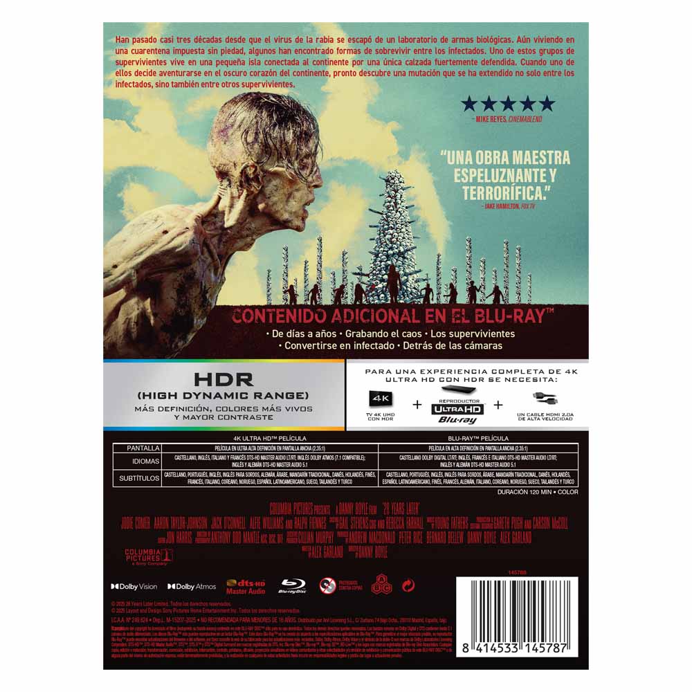 28 Años Después - Edición Metálica 4K UHD + Blu-Ray