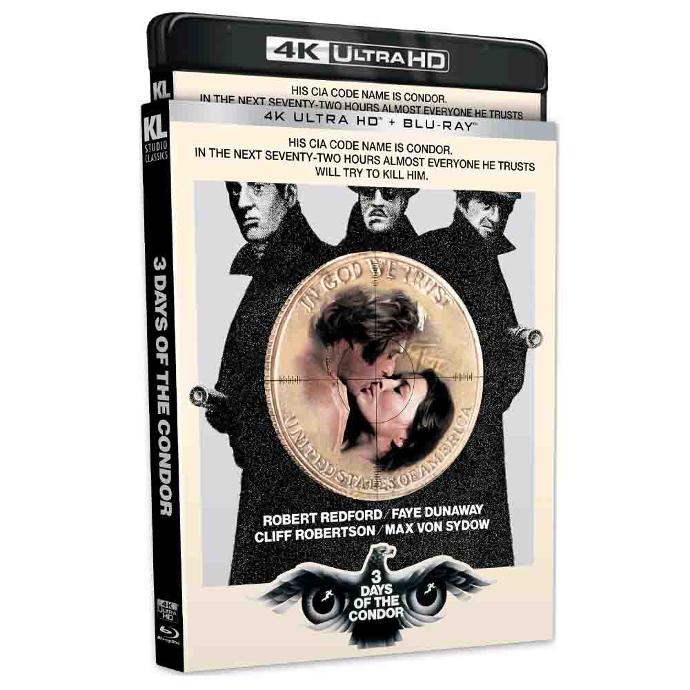 3 Days of the Condor (USA Import) 4K UHD + Blu-Ray