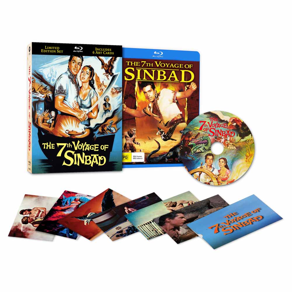 
  
  The 7th Voyage of Sinbad Blu-Ray + Lenticular Case (Australia Import)
  
