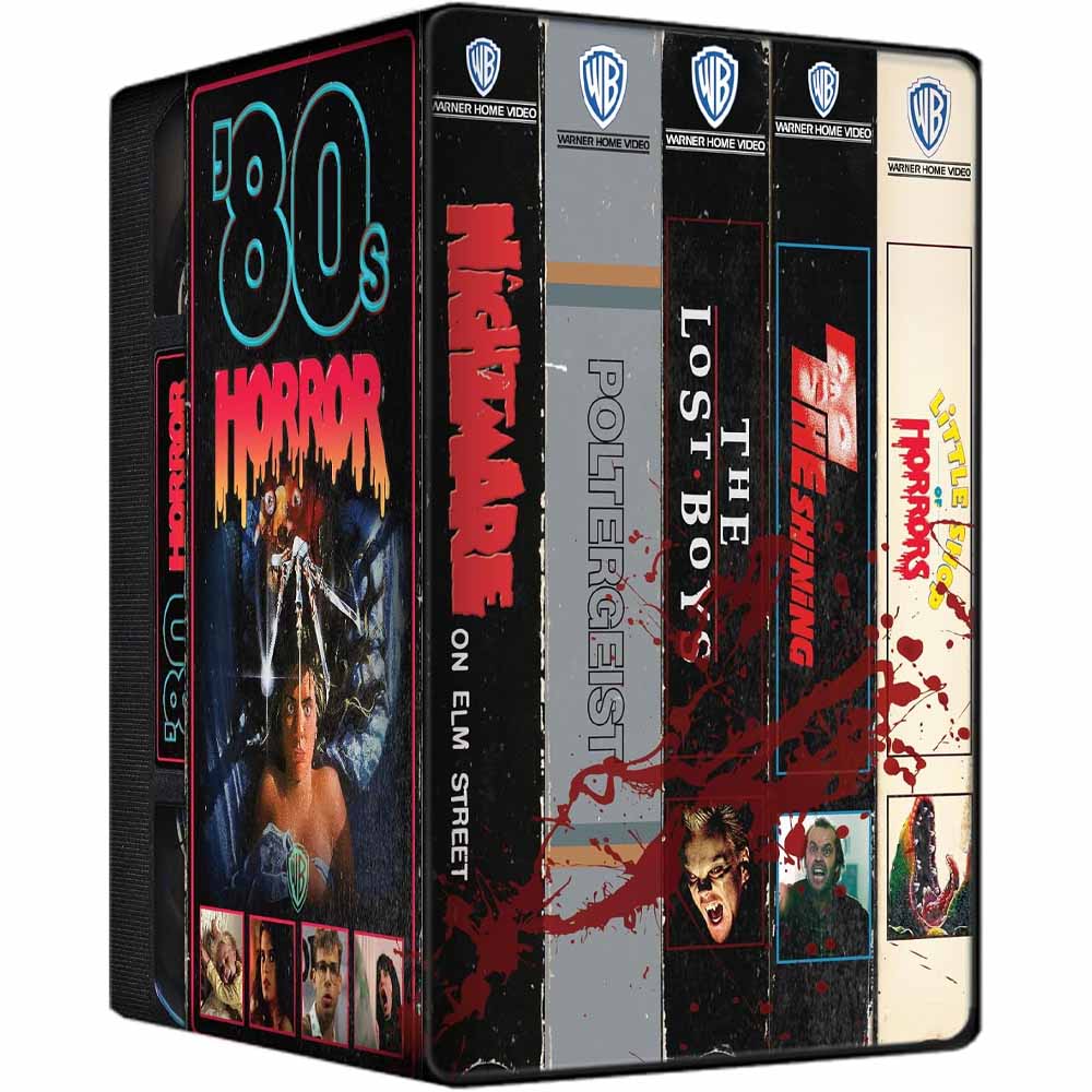 '80s Horror Collection (SteelBook Library Case) 4K UHD + Blu-Ray Box Set (UK Import) Warner