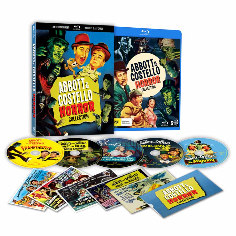 
  
  Abbott & Costello Horror Collection (Limited Edition) Blu-Ray (Australia Import)
  
