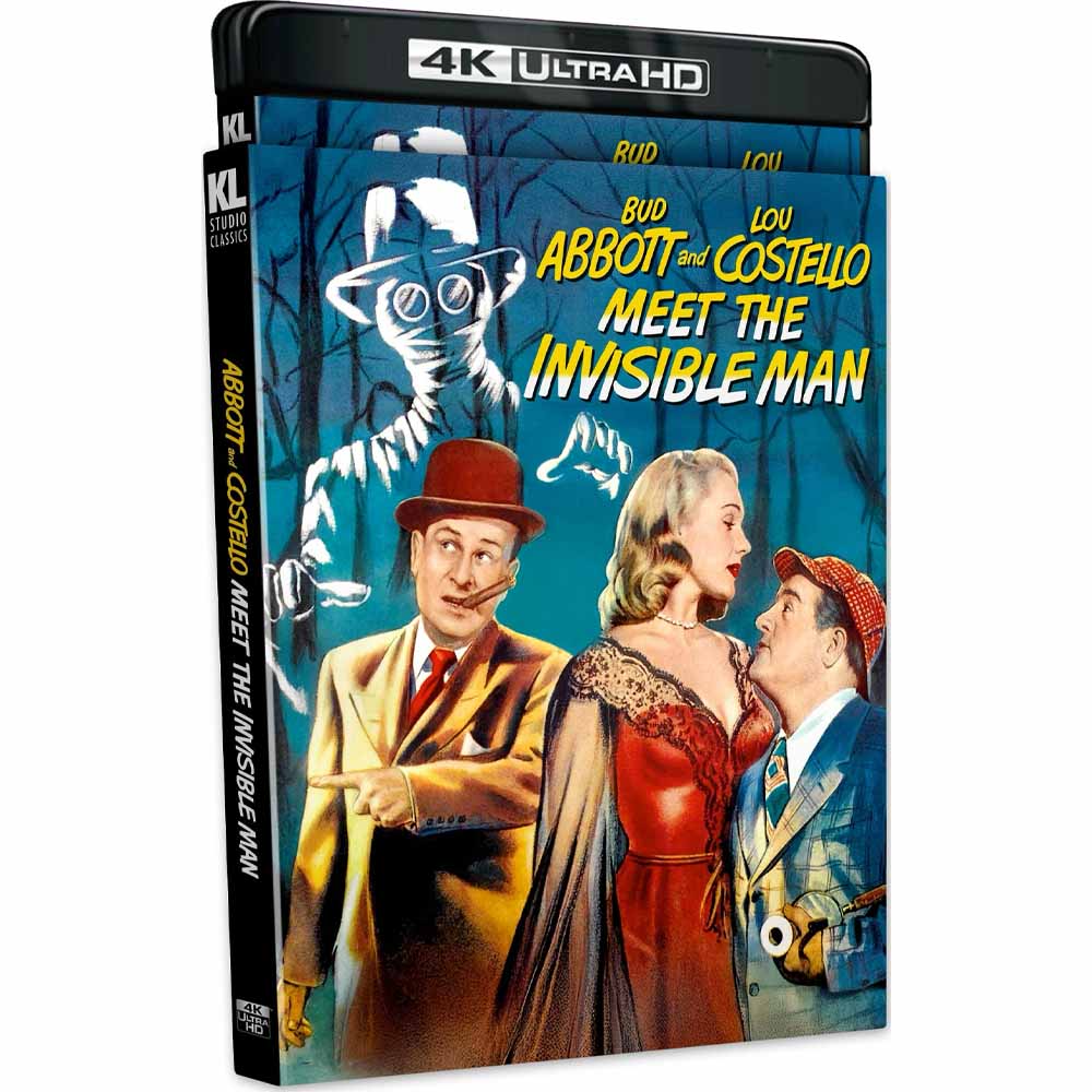 
  
  Abbott and Costello Meet the Invisible Man 4K UHD + Blu-Ray (US Import)
  
