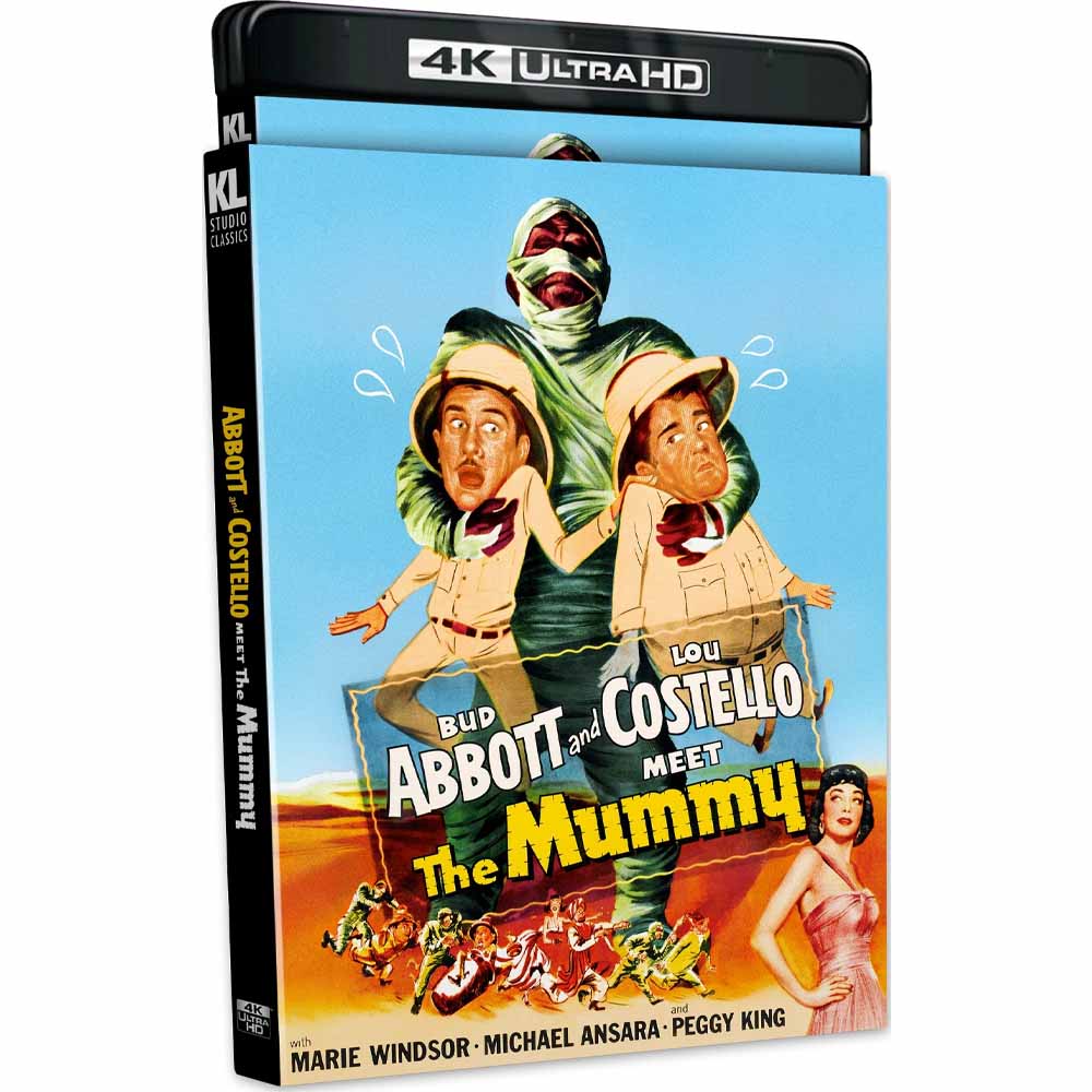
  
  Abbott and Costello Meet the Mummy 4K UHD + Blu-Ray (US Import)
  
