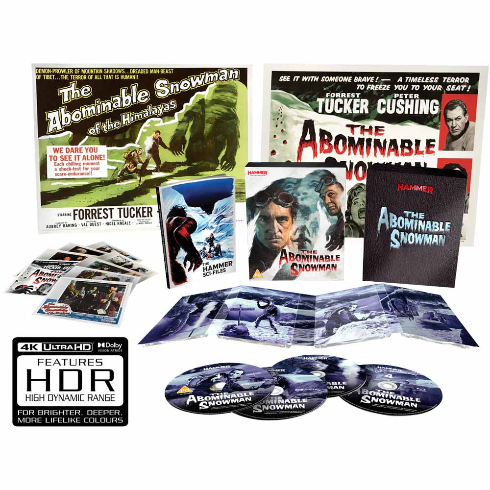 The Abominable Snowman (Limited Collector's Edition) 4K UHD + Blu-Ray (UK Import) Hammer