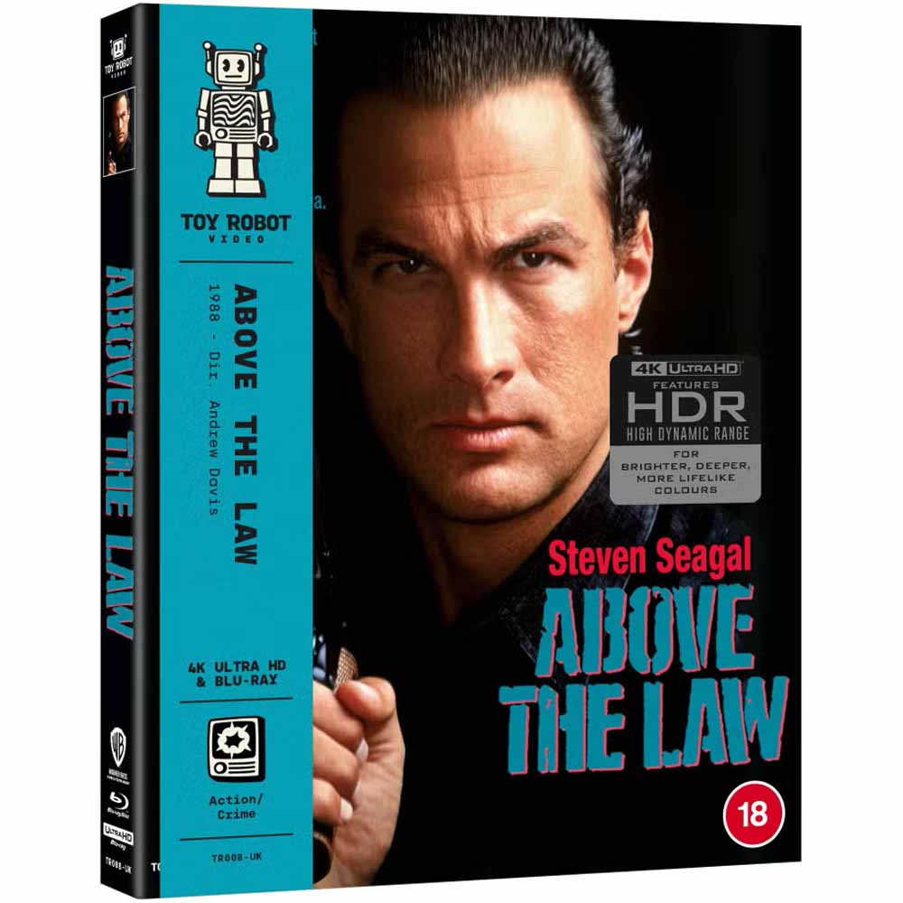 
  
  Above the Law (Limited Edition) 4K UHD + Blu-Ray (UK Import)
  
