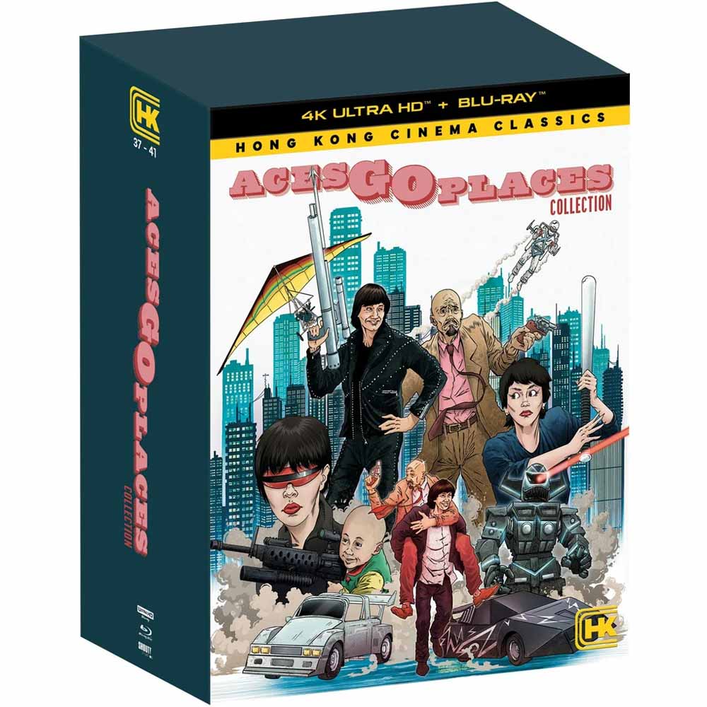 Aces Go Places Collection 4K UHD + Blu-Ray Box Set (US Import)Shout Factory
