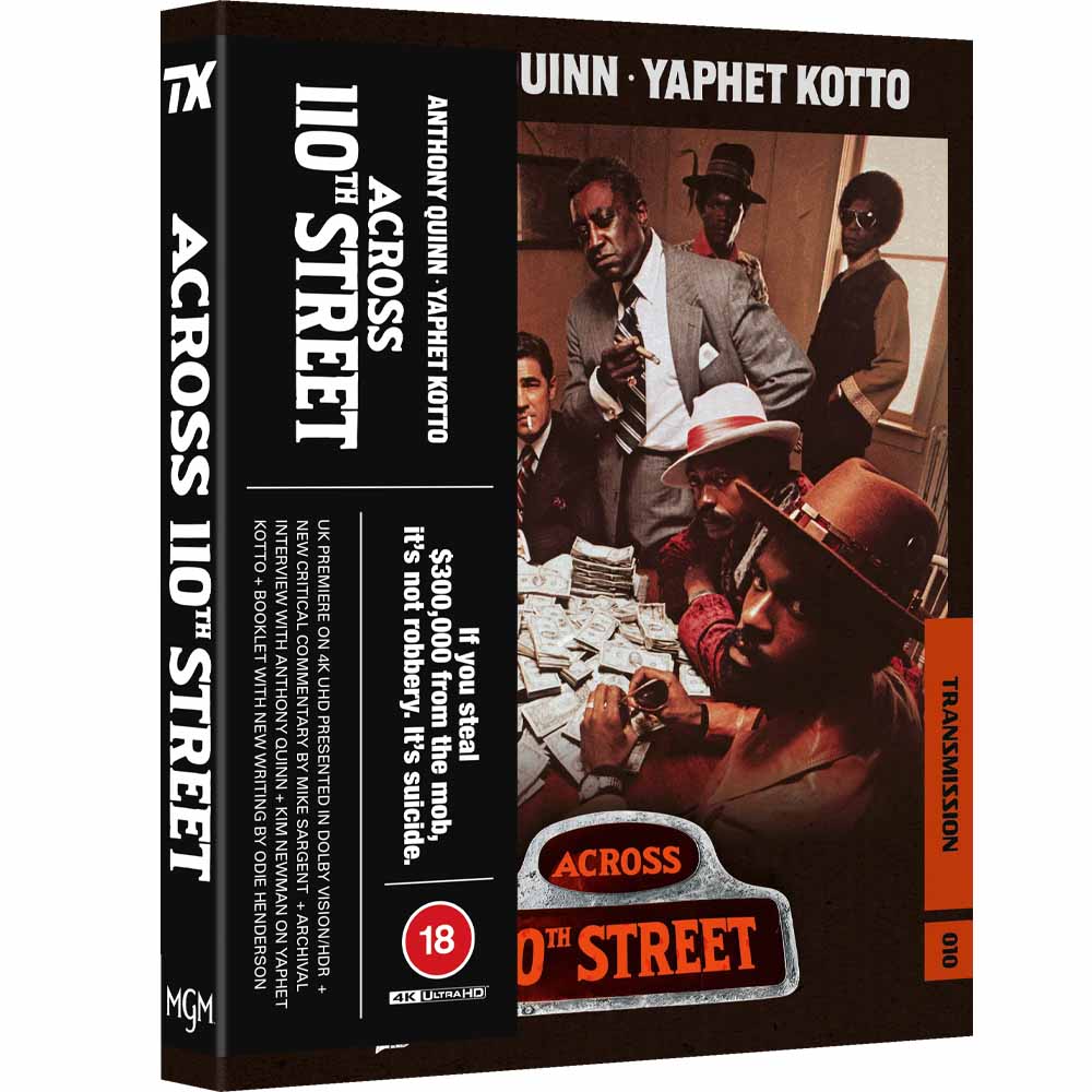 
  
  Across 110th Street (Limited Edition) 4K UHD + Blu-Ray (UK Import)
  
