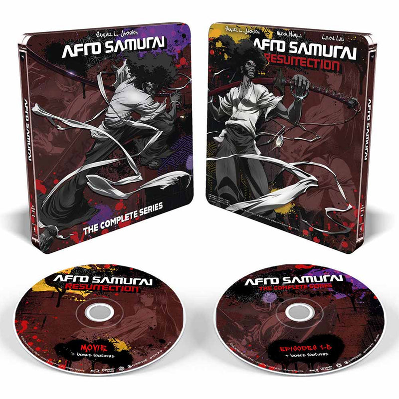 Afro Samurai: The Complete Series (Steelbook) Blu-Ray (US Import)