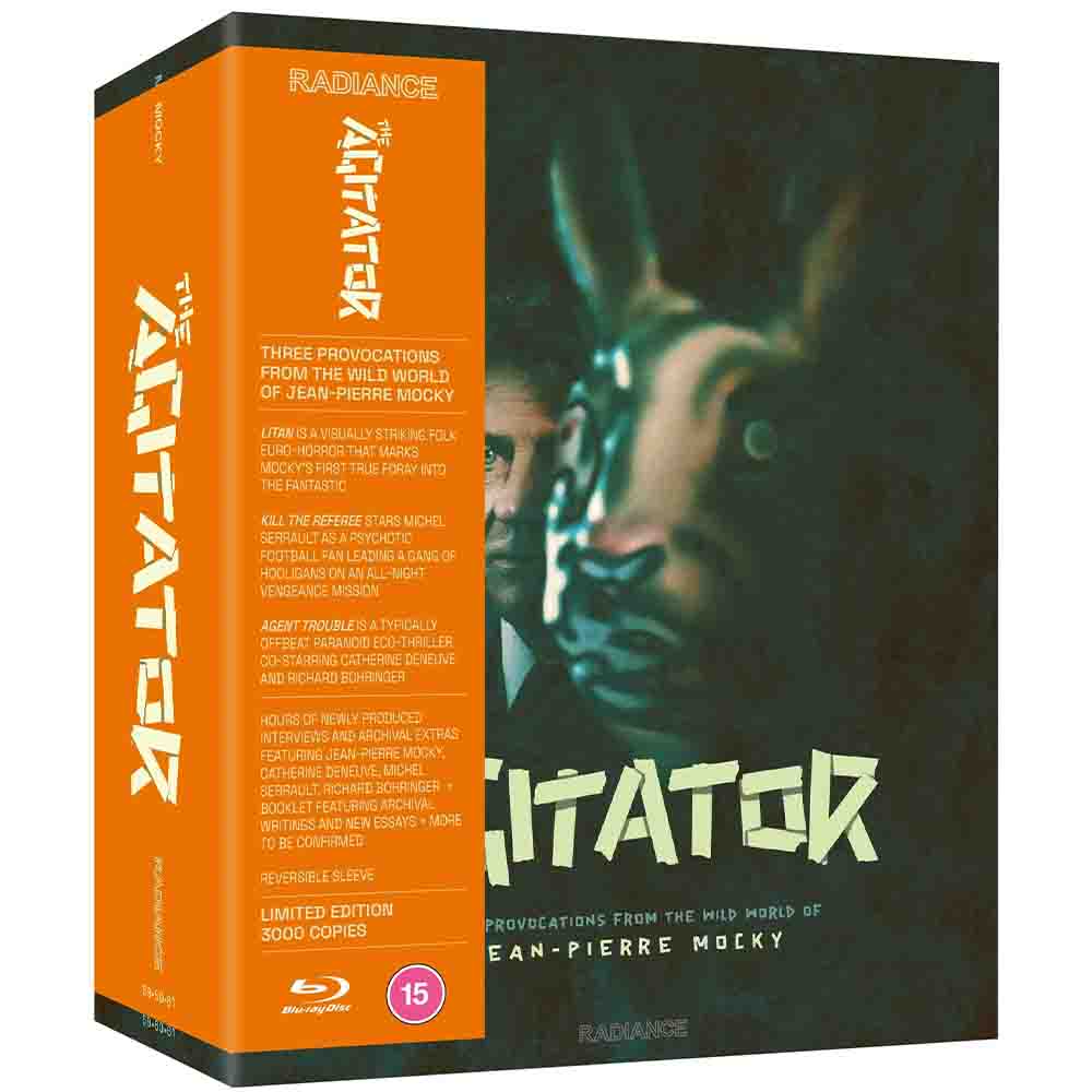 
  
  The Agitator: Three Provocations from the Wild World of Jean-Pierre Mocky (Limited Edition) Blu-Ray Box Set (UK Import)
  
