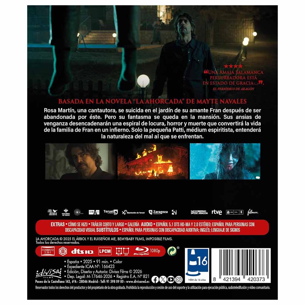 La Ahorcada Blu-Ray