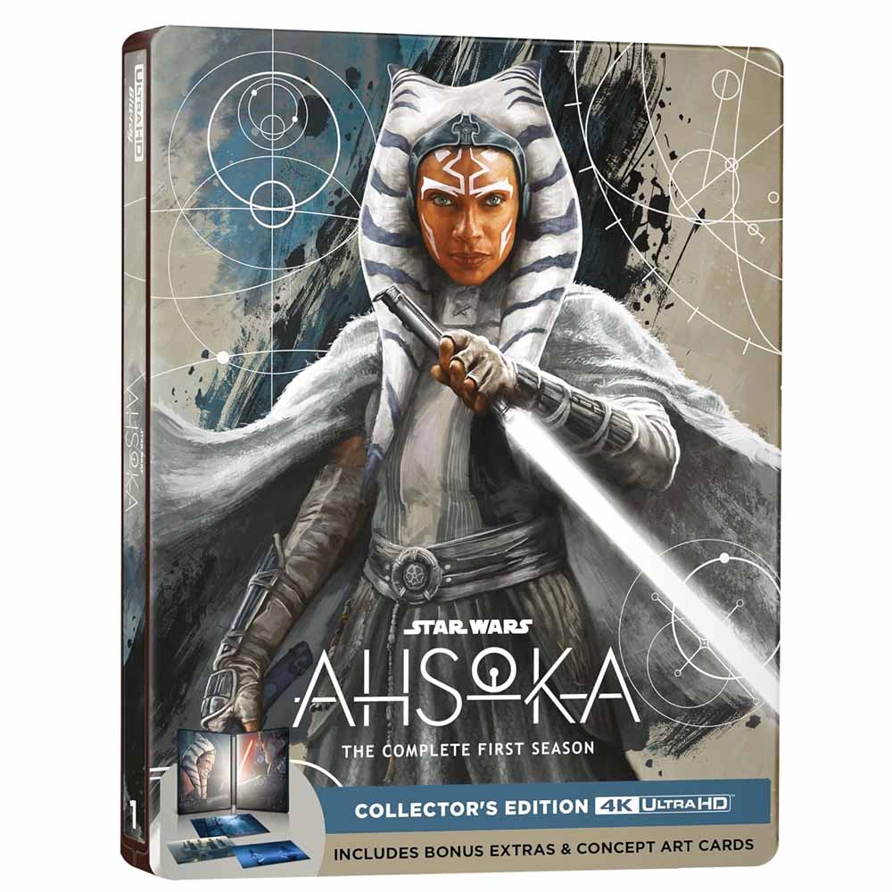 
  
  Ahsoka: The Complete First Season (Steelbook) 4K UHD + Blu-Ray (US Import)
  
