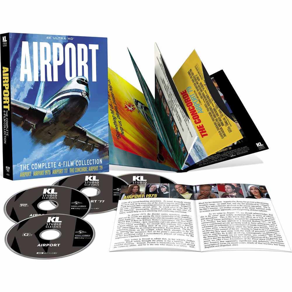 
  
  Airport: The Complete 4-Film Collection 4K UHD + Blu-Ray (US Import)
  
