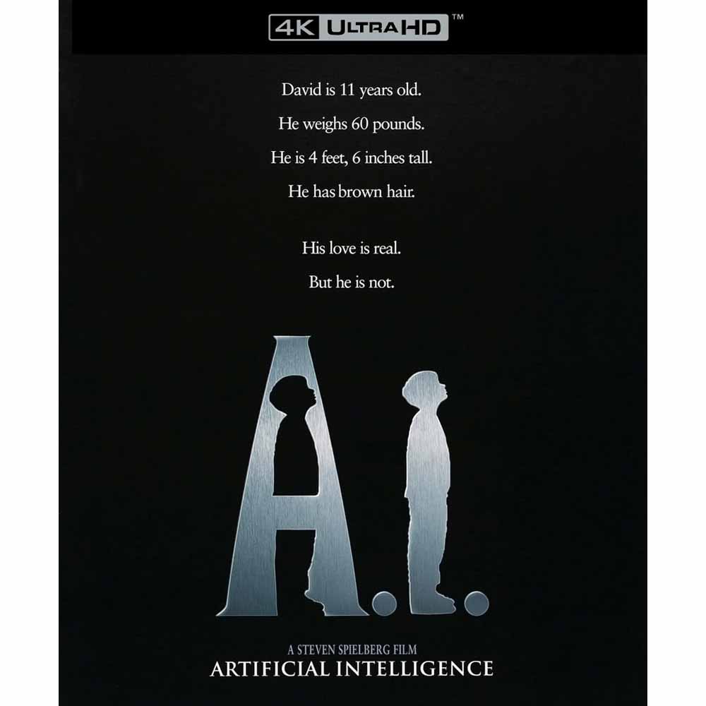 
  
  A.I. Artificial Intelligence (Steelbook) 4K UHD (UK Import)
  
