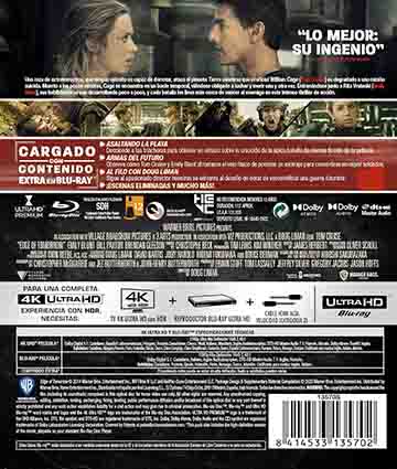 Al Filo del Mañana 4K UHD + Blu-Ray