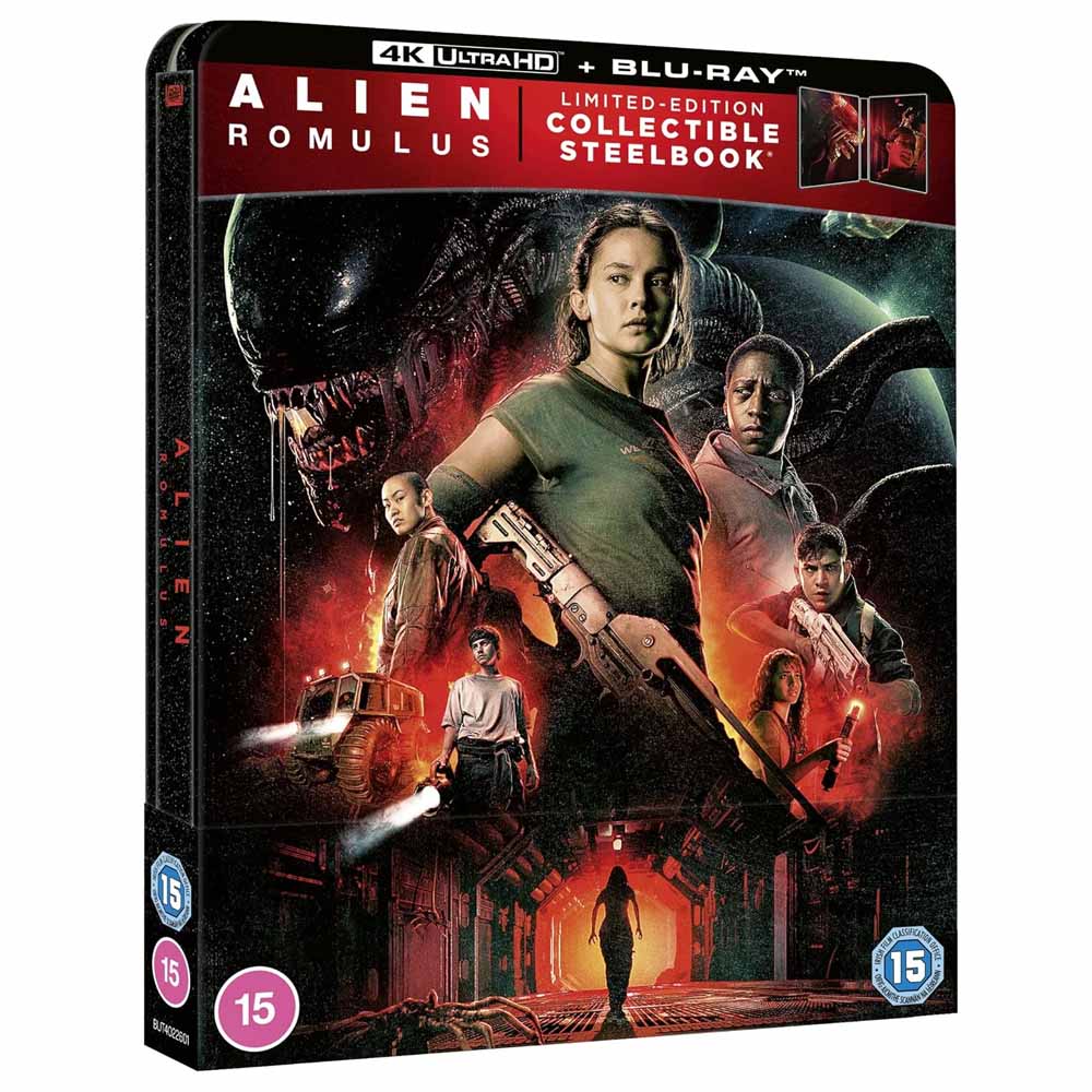 
  
  Alien: Romulus - Steelbook 4K UHD + Blu-Ray (UK Import)
  
