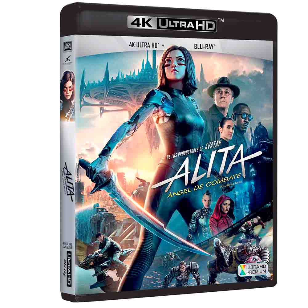 Alita: Ángel de Combate 4K UHD + Blu-Ray