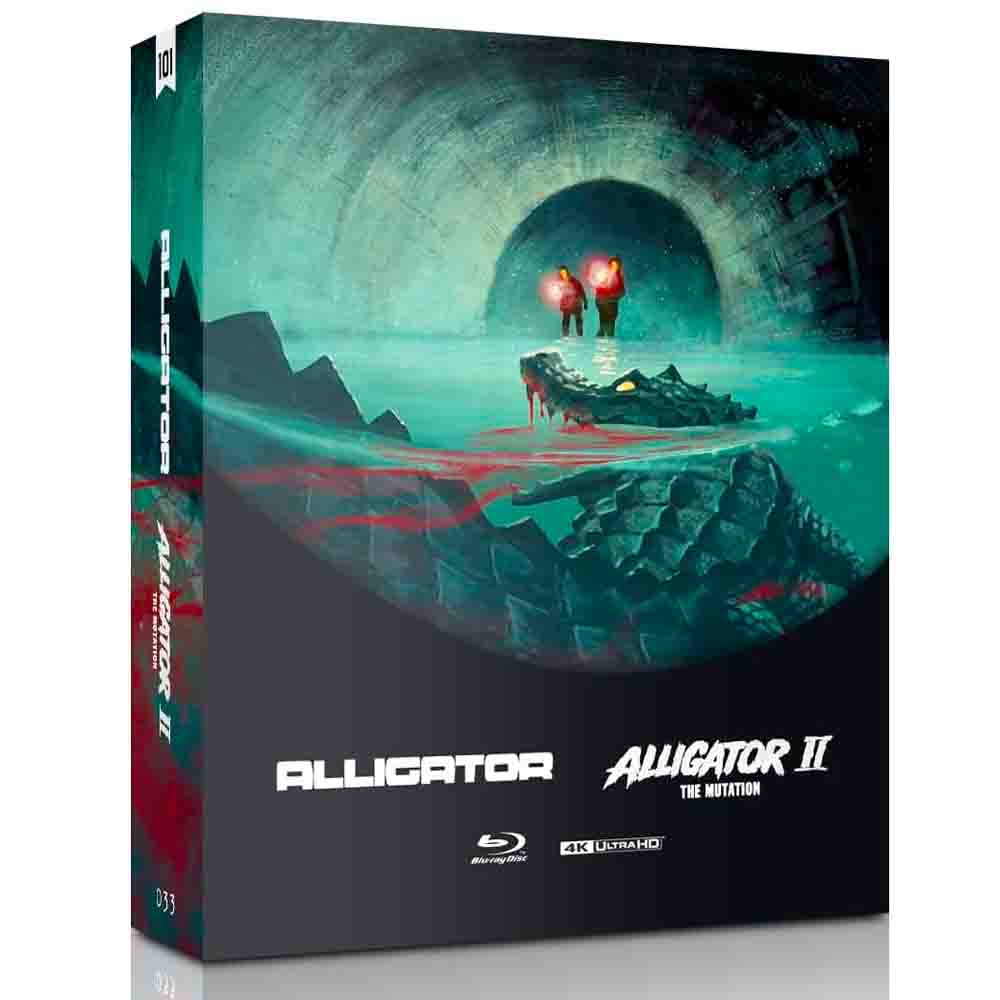 Alligator 1 + 2 Limited Edition (UK Import) 4K UHD + Blu-Ray