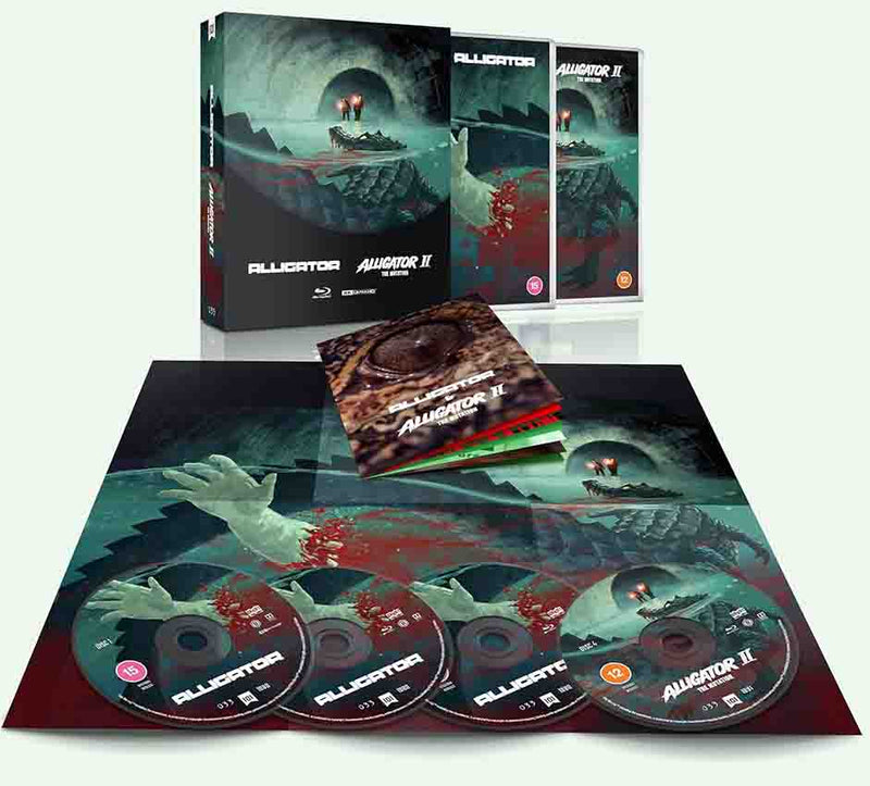 Alligator 1 + 2 Limited Edition (UK Import) 4K UHD + Blu-Ray