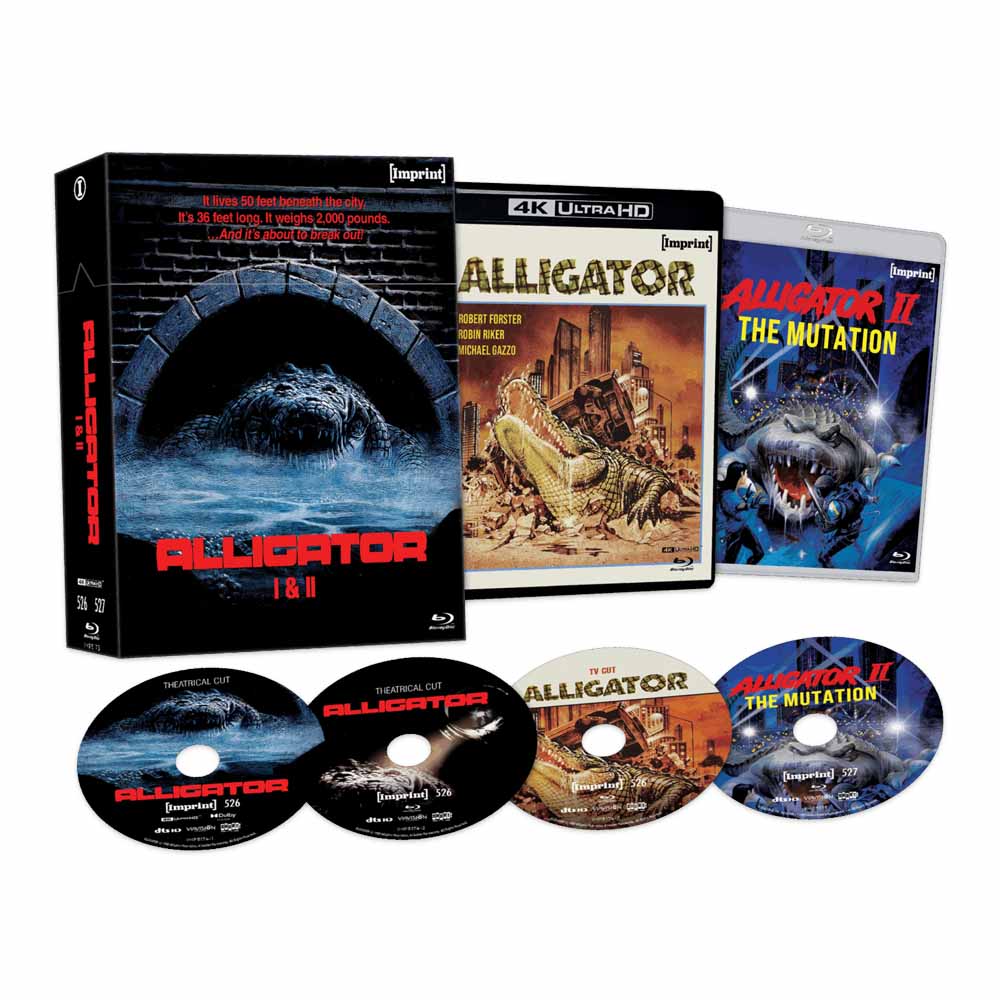 
  
  Alligator I & II Ltd. Ed. Hardbox 4K UHD + Blu-Ray (Australia Import)
  
