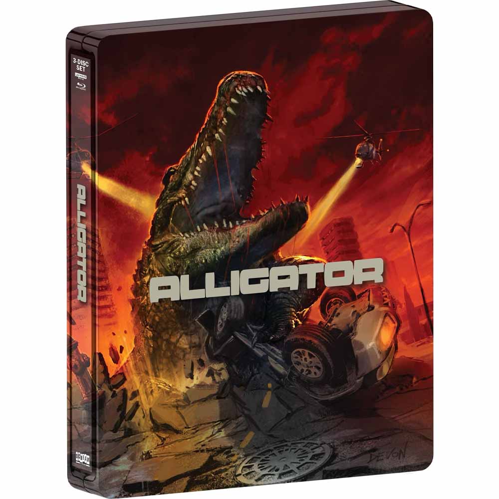Alligator (Steelbook) 4K UHD + Blu-Ray (US Import) Scream Factory