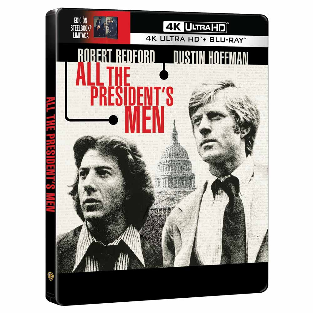 Todos los hombres del presidente - Edición Metálica 4K UHD + Blu-Ray