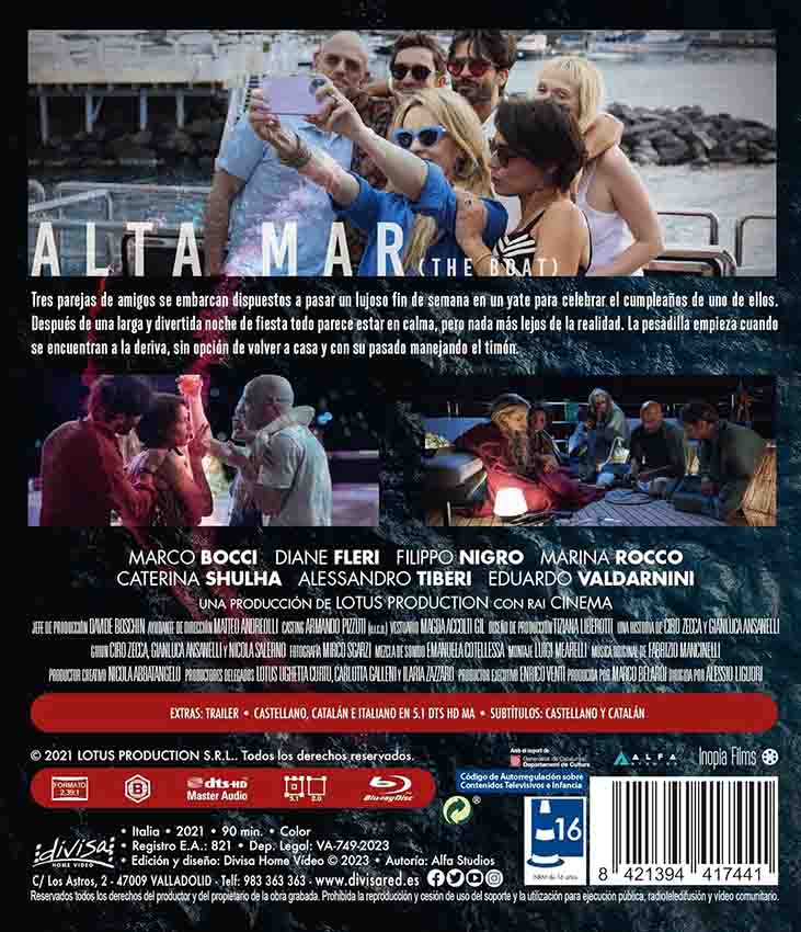 Alta Mar Blu-Ray