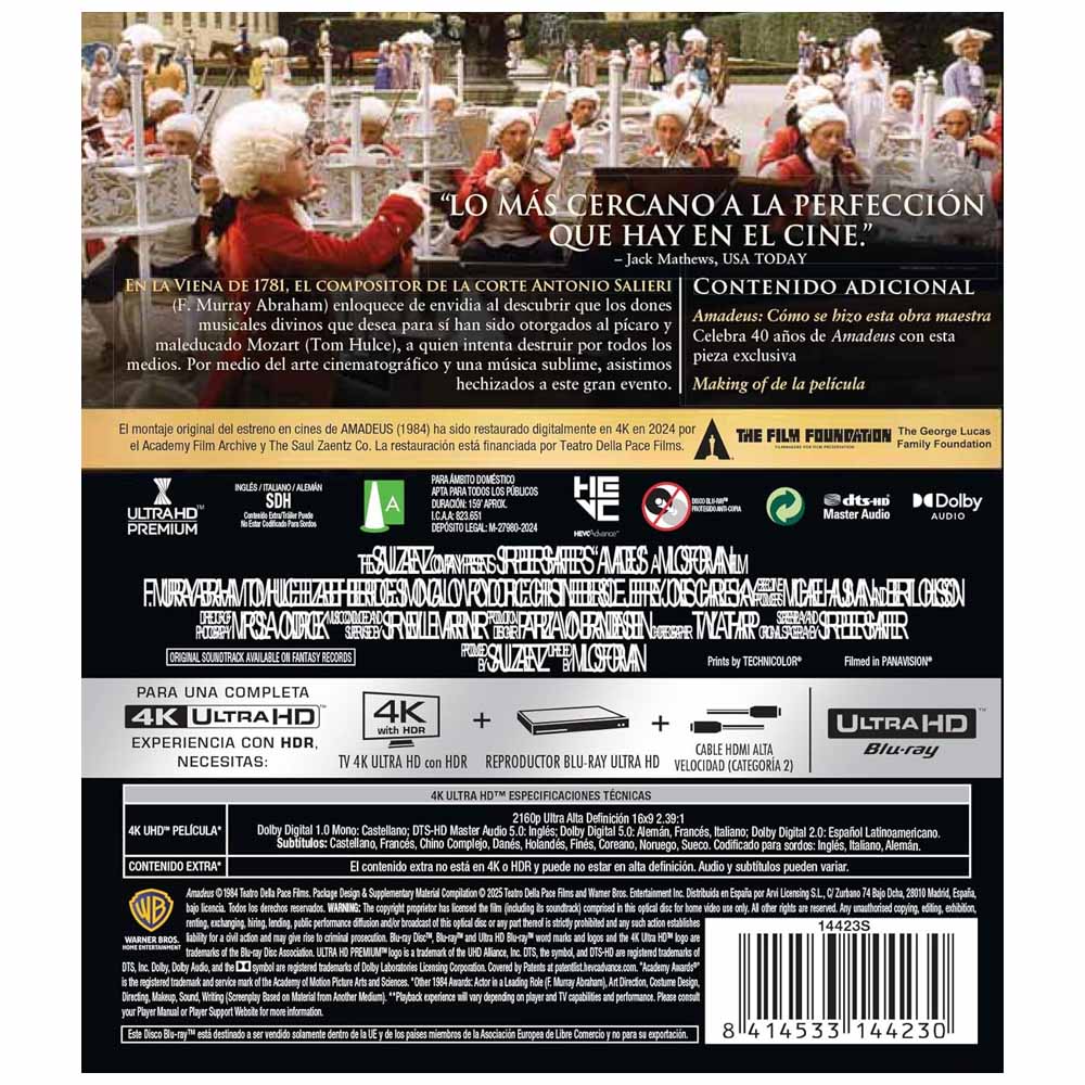 Amadeus 4K UHD