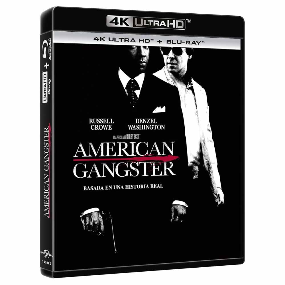 
  
  American Gangster 4K UHD + Blu-Ray
  
