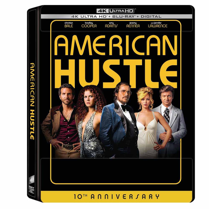American Hustle Steelbook (US Import) 4K UHD + Blu-Ray