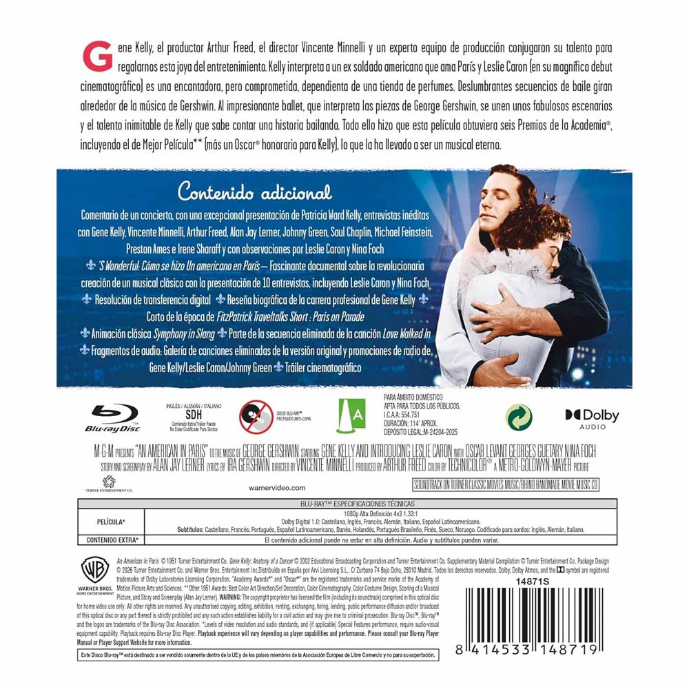 Un Americano en Paris - Blu-Ray
