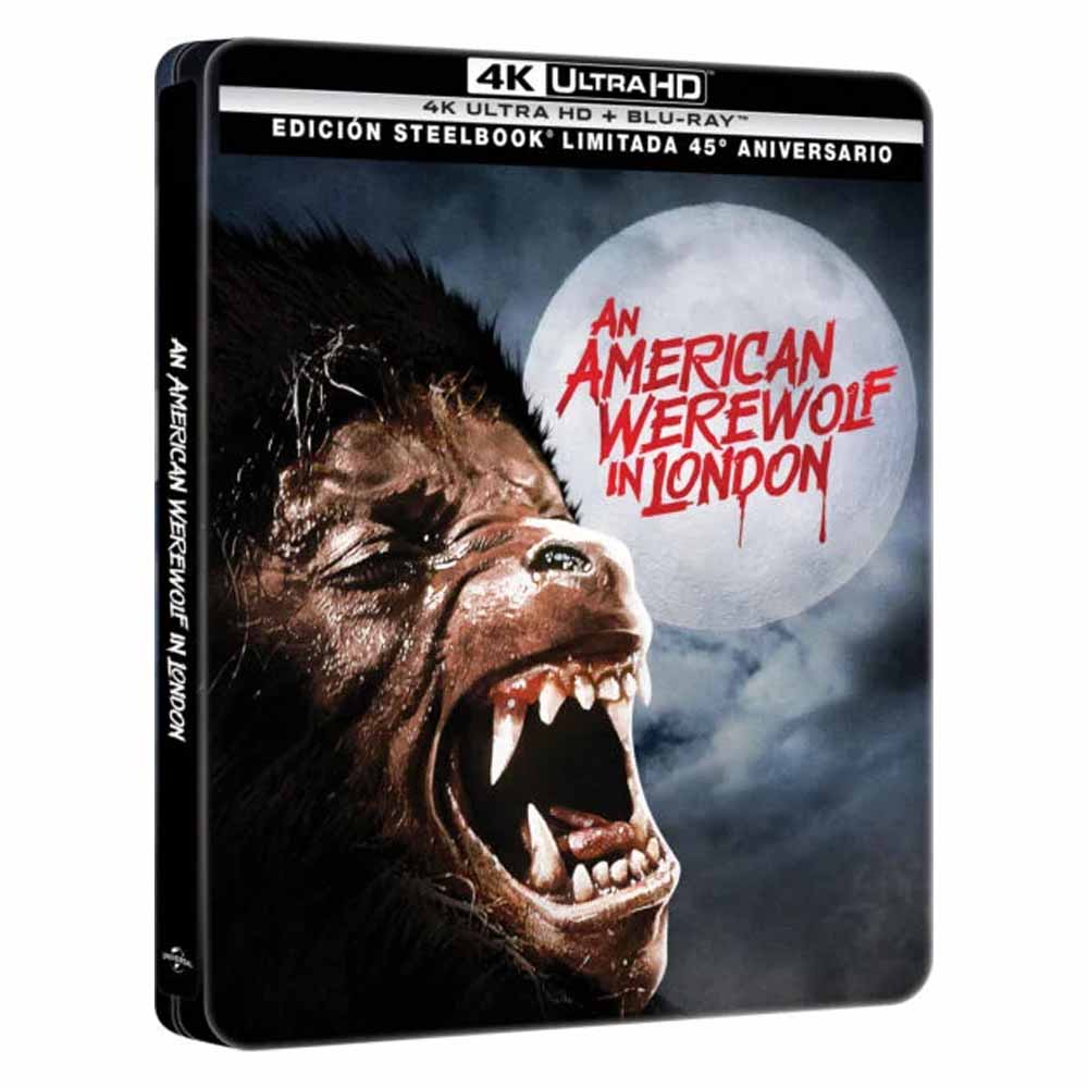 
  
  Un Hombre Lobo Americano en Londres - Edición Metálica 4K UHD + Blu-Ray
  
