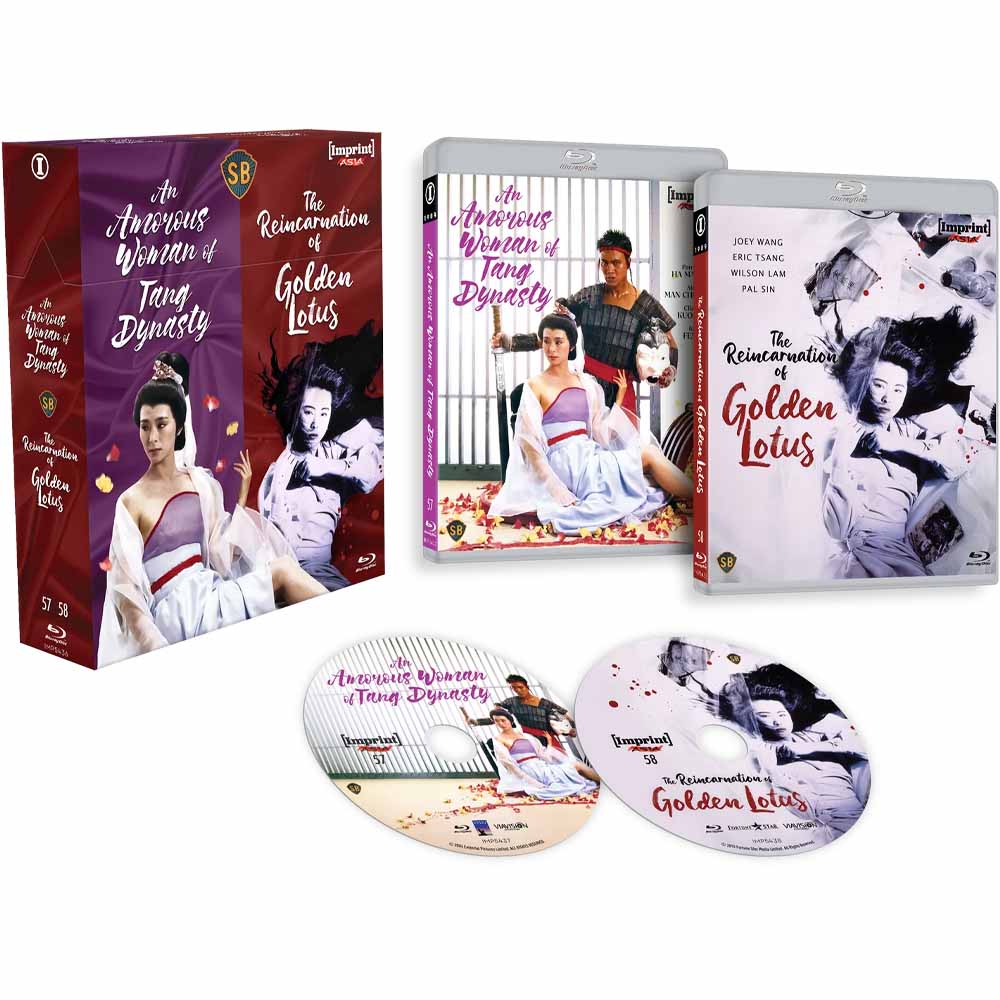 An Amorous Woman of Tang Dynasty / The Reincarnation Of Golden Lotus (Limited Edition Hardbox) Blu-Ray (Australia Import) Imprint