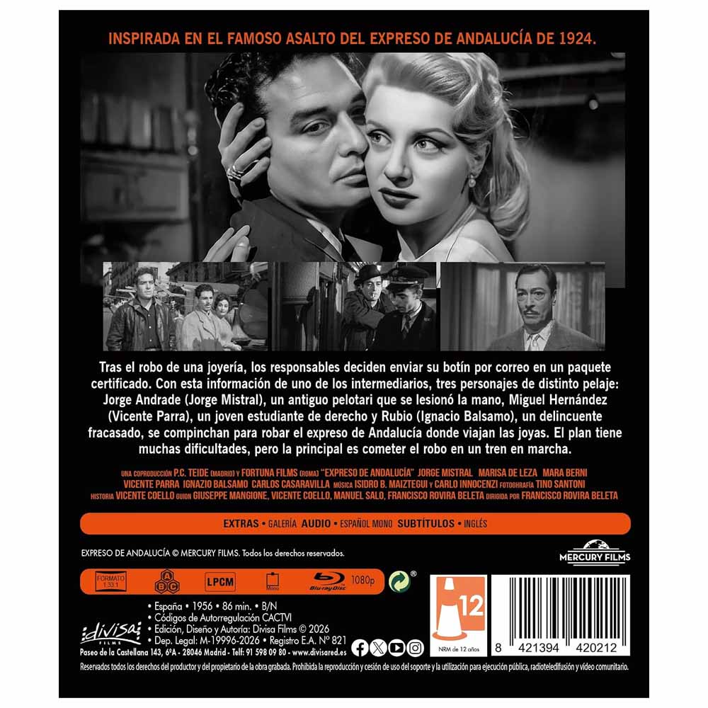 Expreso de Andalucía Blu-Ray