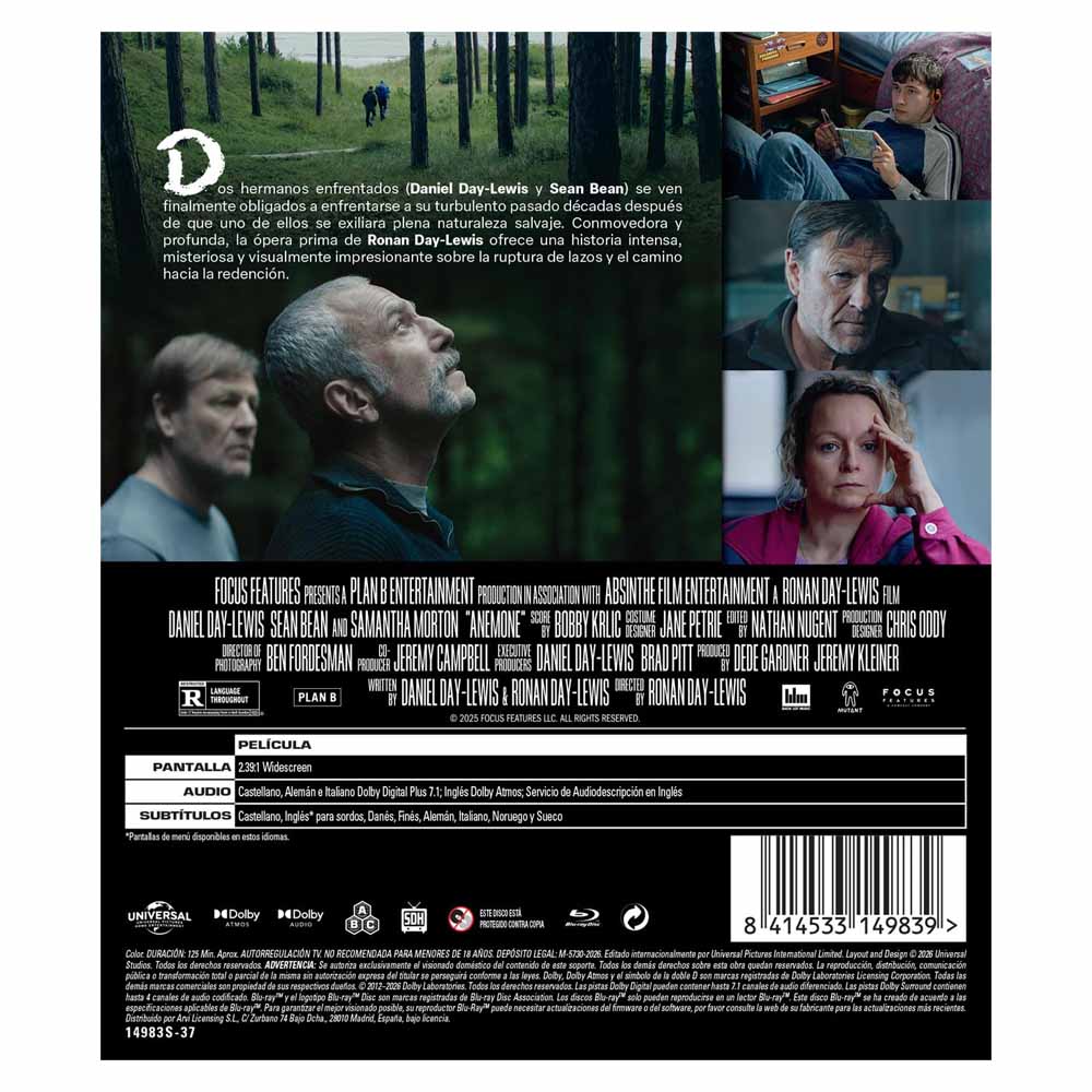 Anémona Blu-Ray