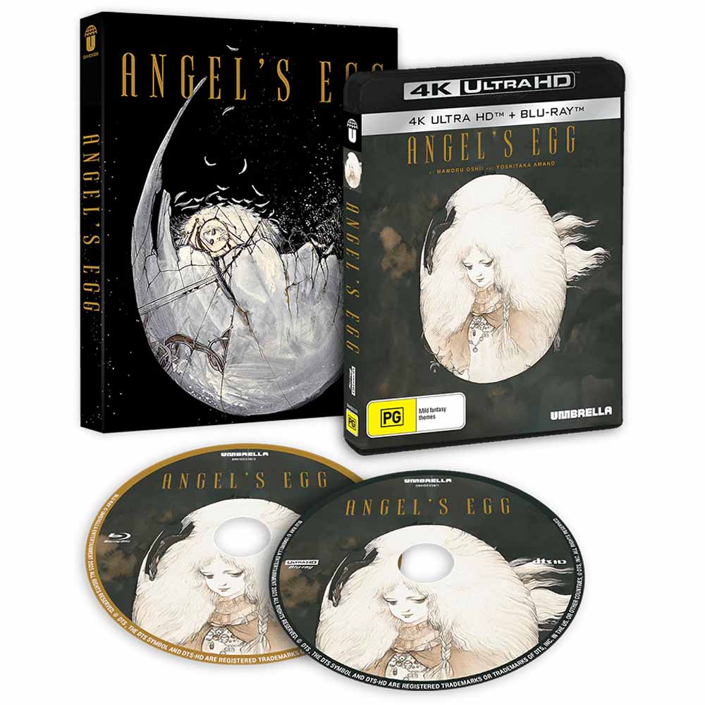 Angel's Egg (+ Slipcover) 4K UHD + Blu-Ray (Australia Import) Umbrella