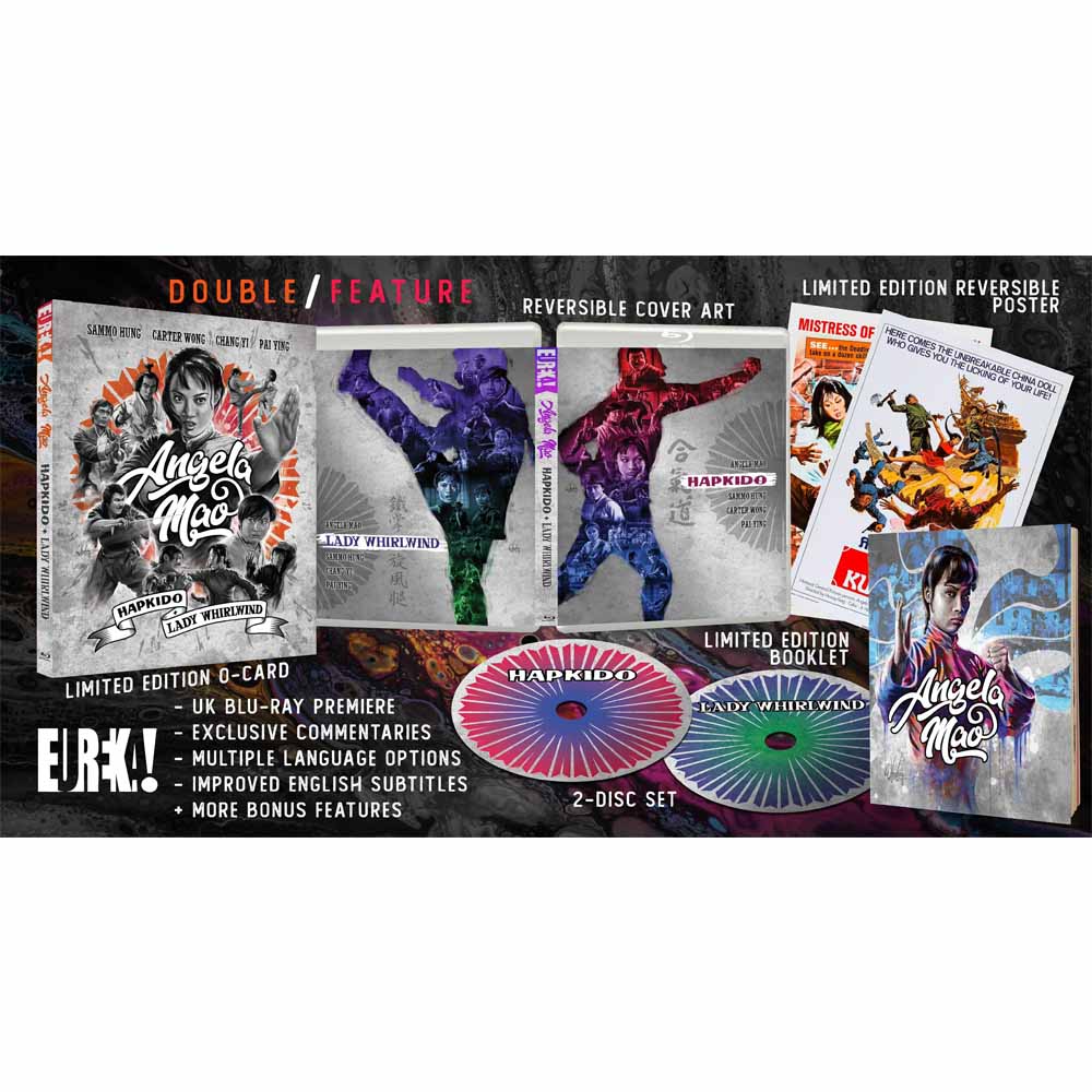 
  
  Angela Mao: Hapkido and Lady Whirlwind (Limited Edition) Blu-Ray (UK Import)
  
