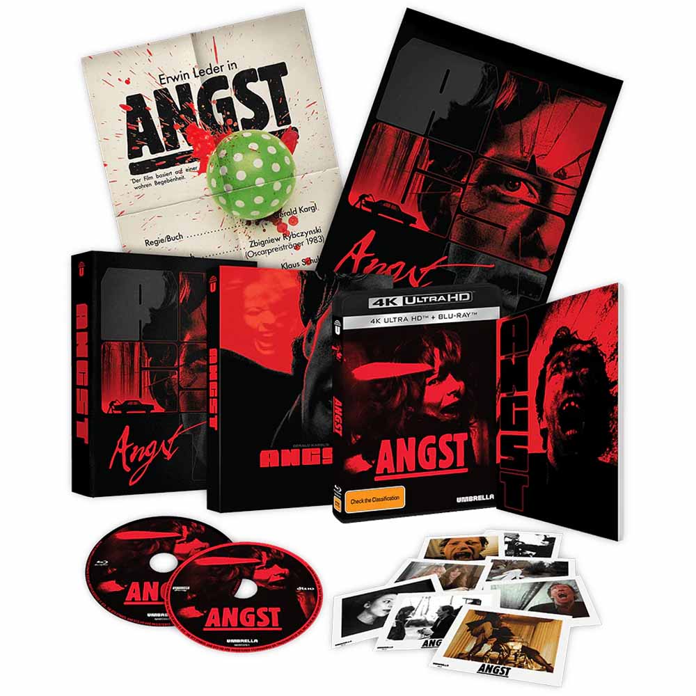 
  
  Angst (Collector's Edition) 4K UHD + Blu-Ray (Australia Import)
  
