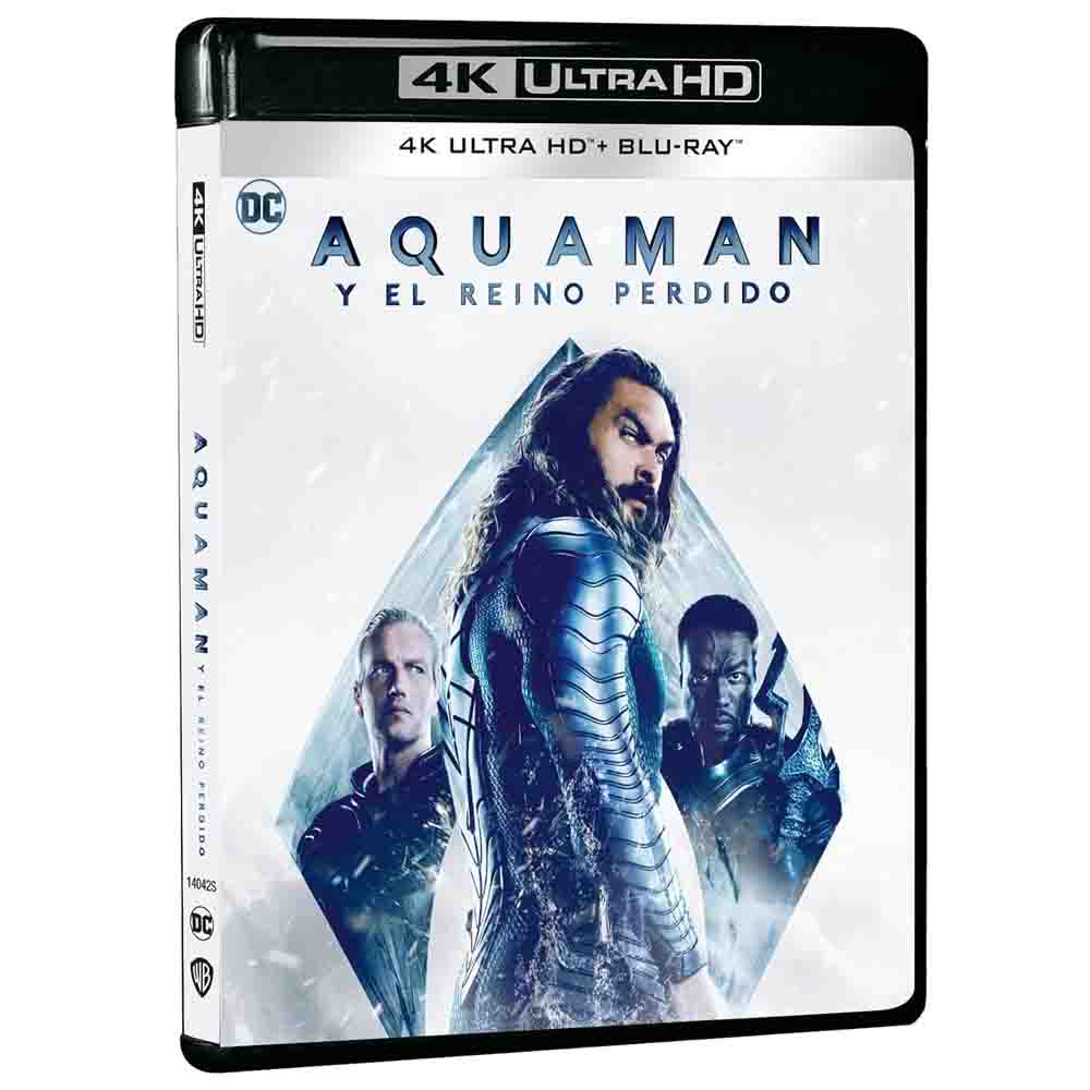 Aquaman y el Reino Perdido - 4K UHD + Blu-Ray