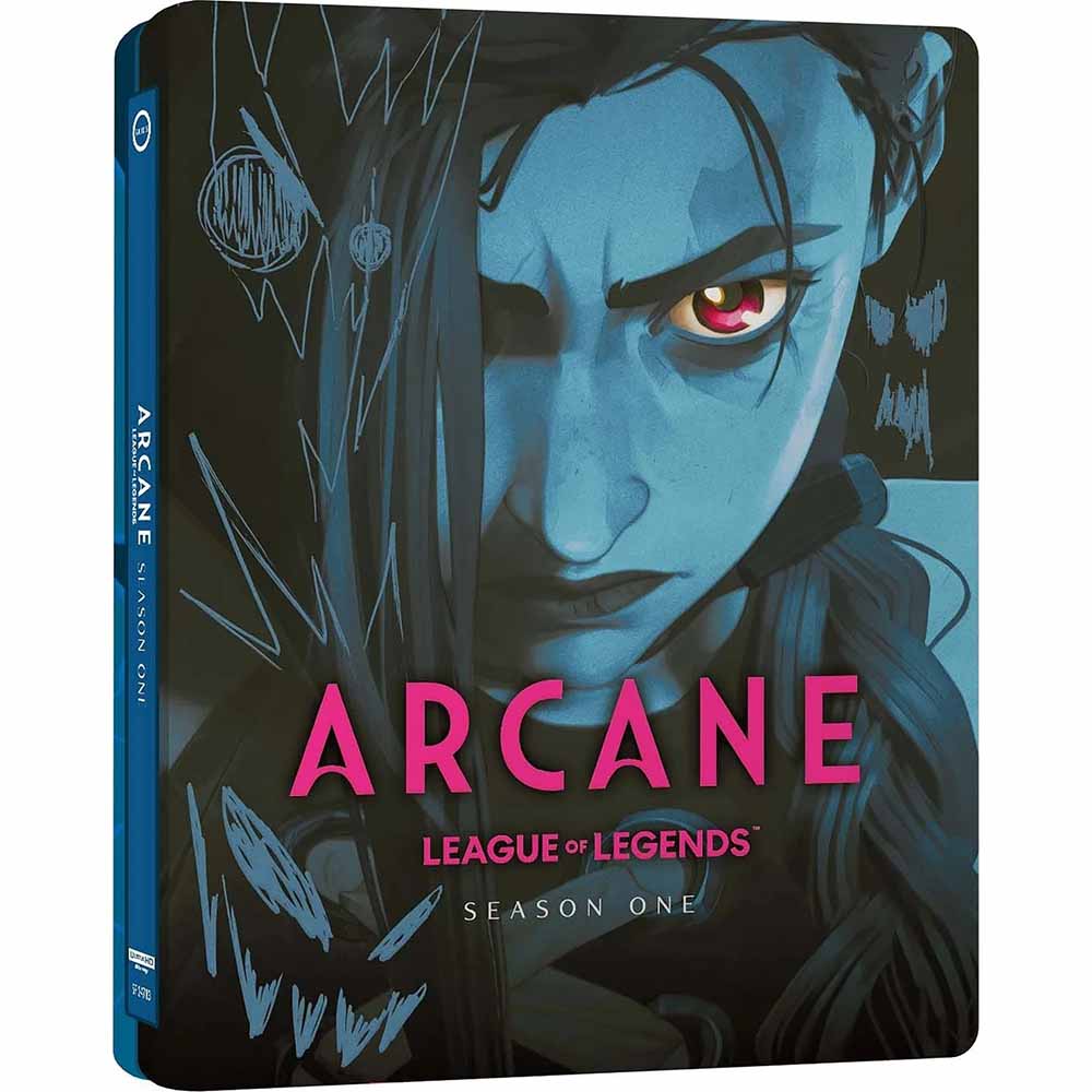 
  
  Arcane: League Of Legends - Season 1 (Limited Edition Steelbook) 4K UHD + Blu-Ray (UK Import)
  
