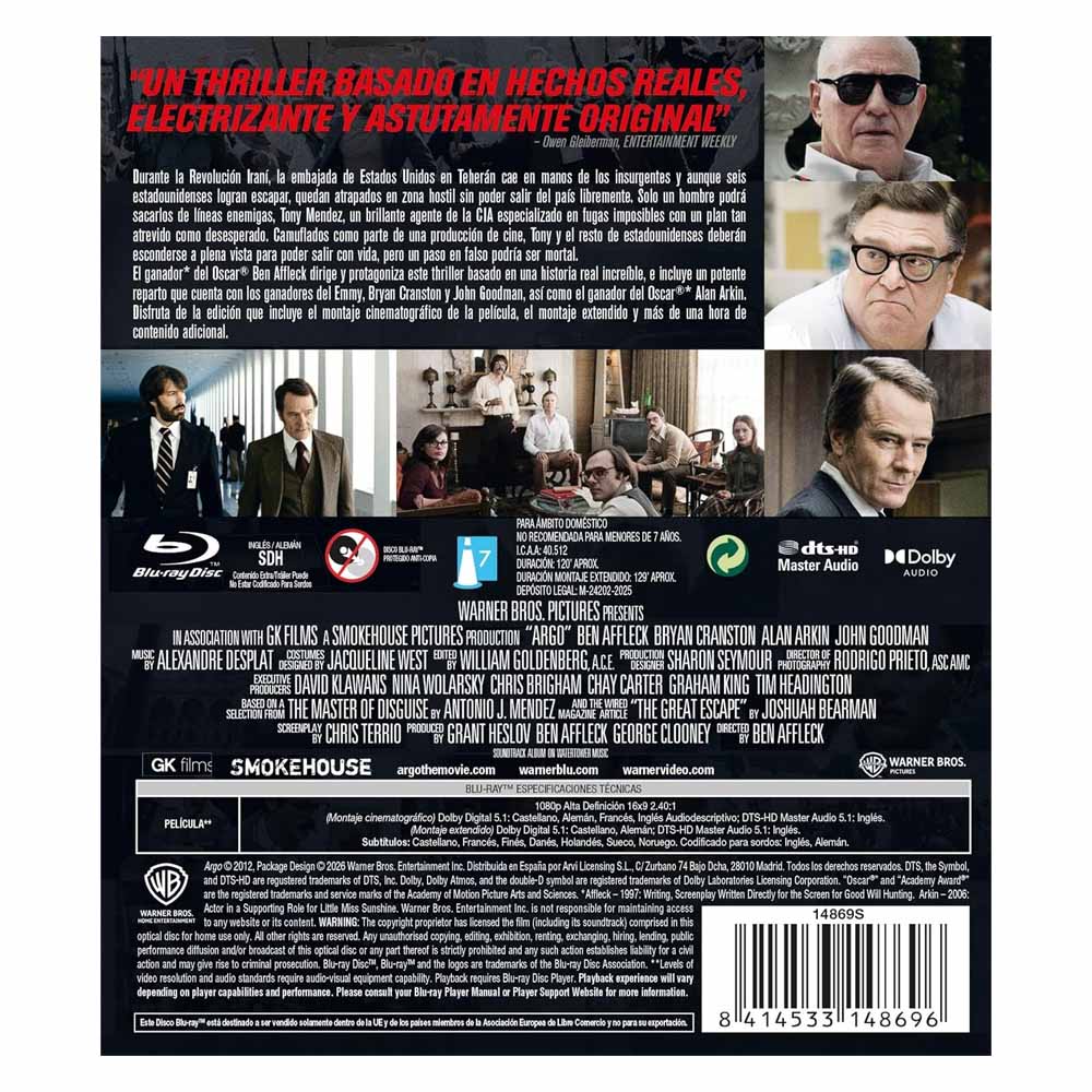 Argo - Blu-Ray
