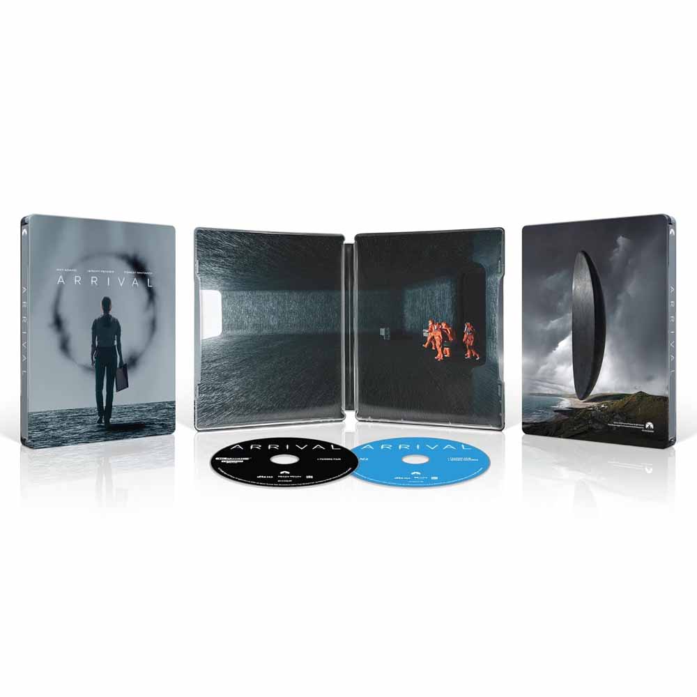 
  
  Arrival (Steelbook) 4K UHD + Blu-Ray (US Import)
  
